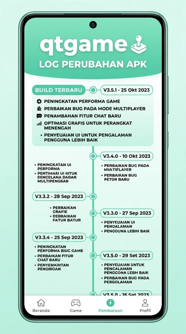 Riwayat Versi qtgame untuk Pengguna Android